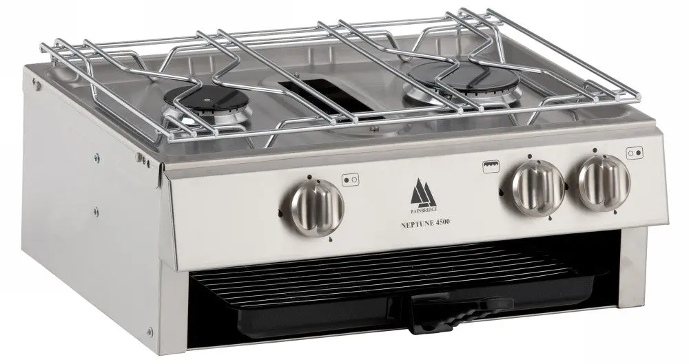 Neptune Hob 4500 2 Hob Burner With Grill 1