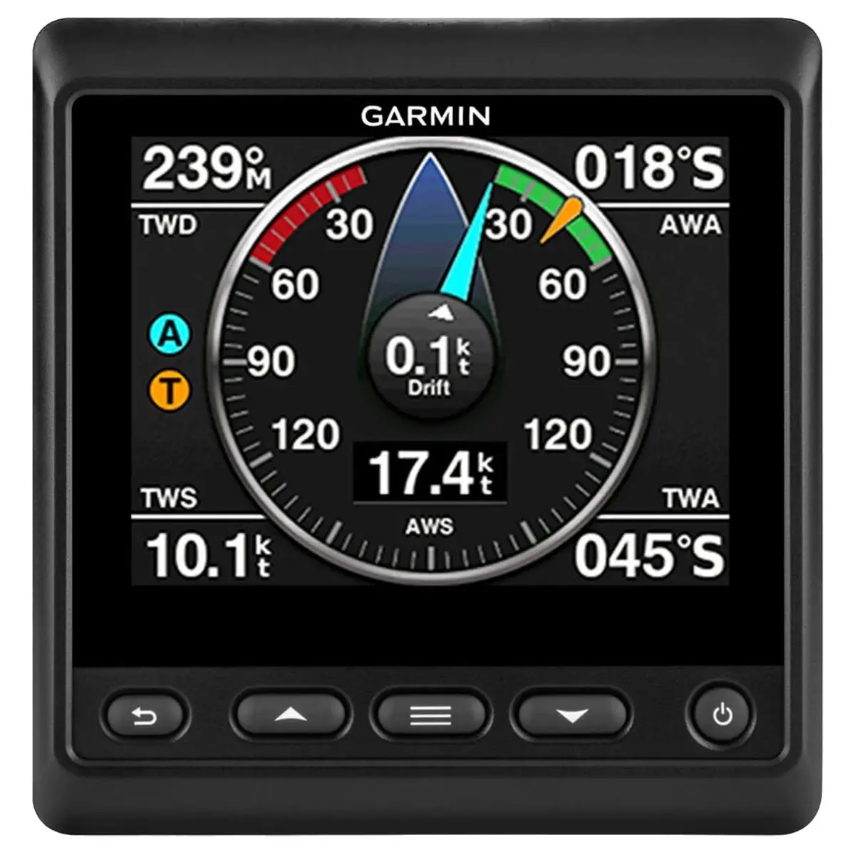 Garman Gmi 20 Colour Marine Instrument Face 1