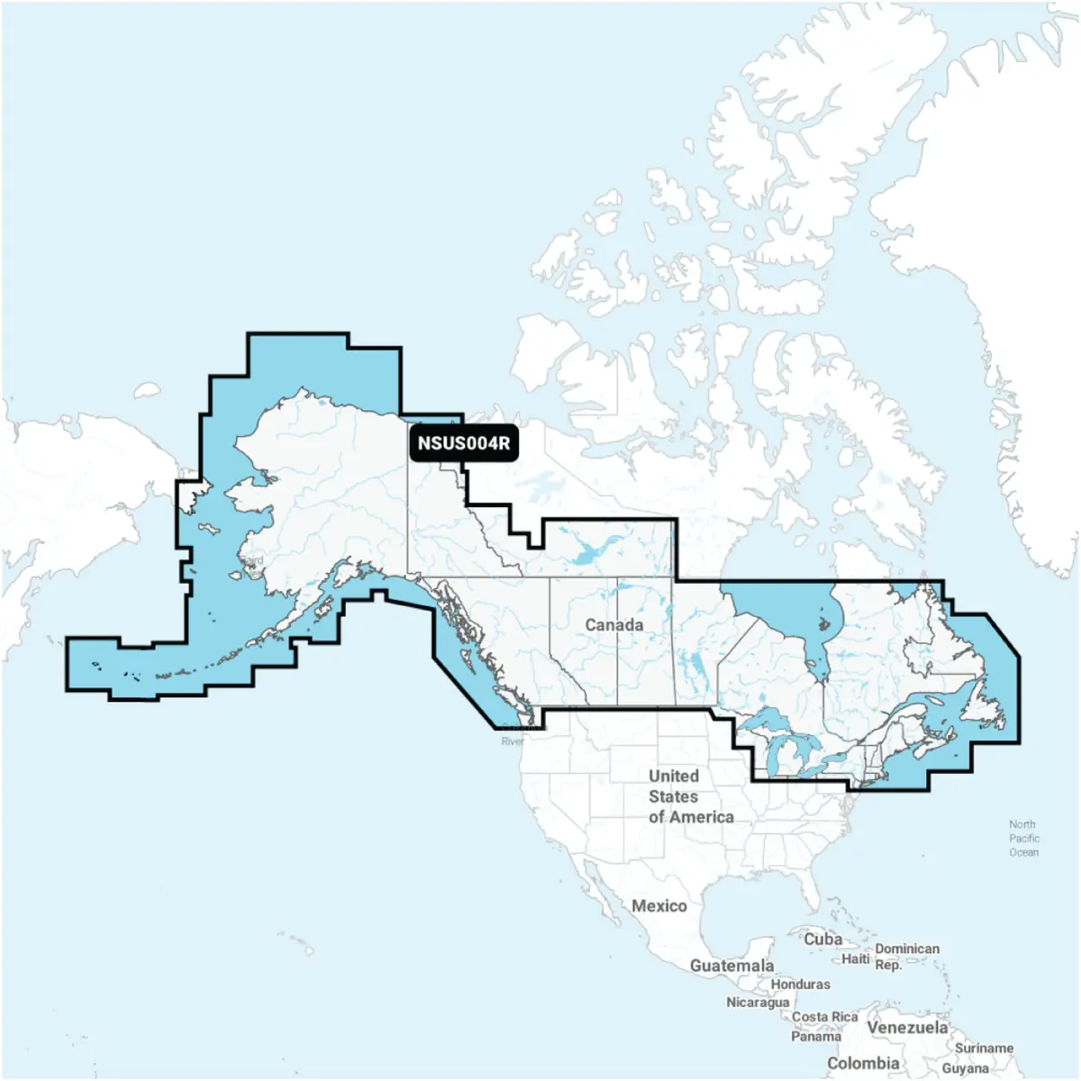 Garmin Navionics+ Canada & Alaska 1