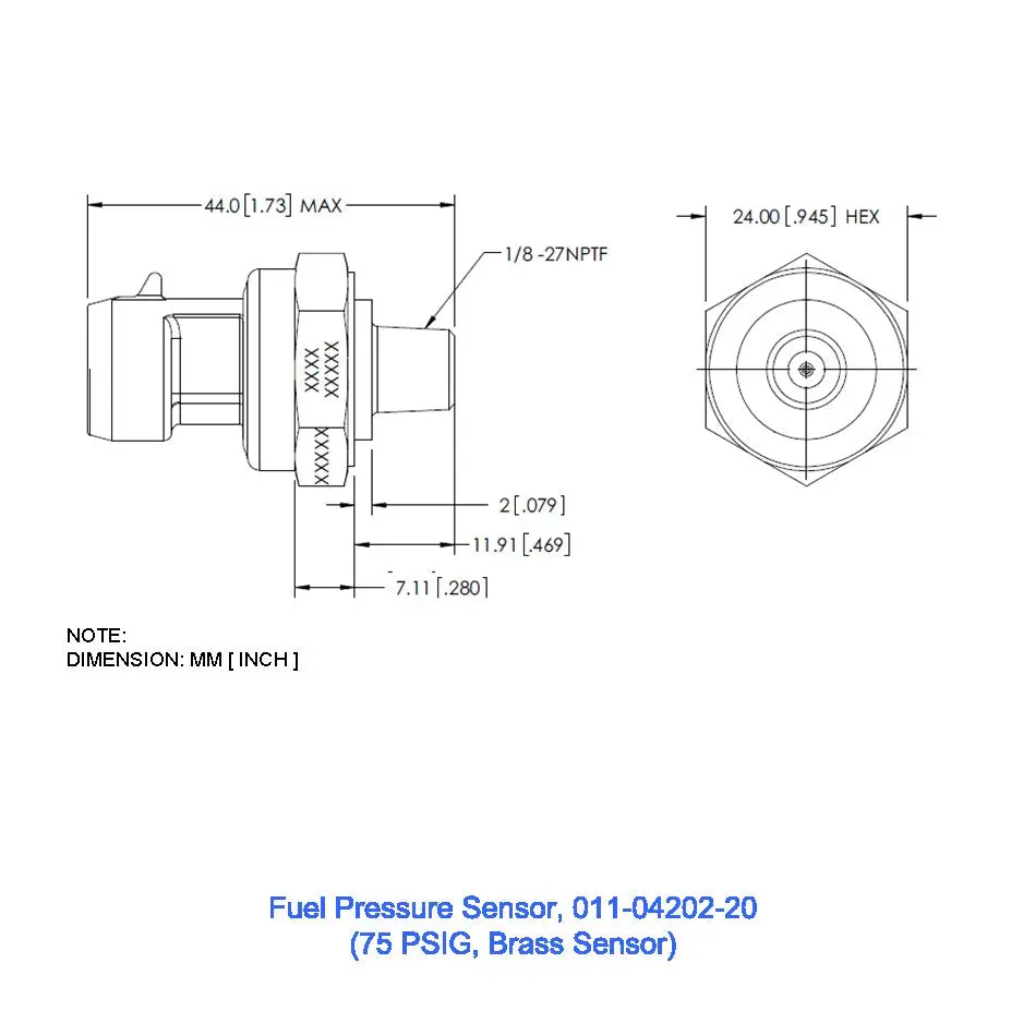 G3x Fuel Pressure Sensor (Injected) 1