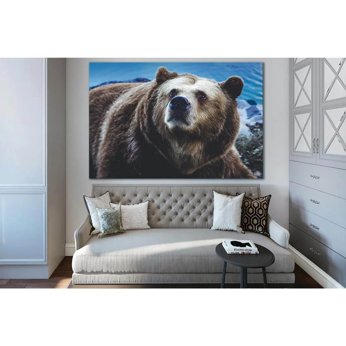 Big Brown Bear №Sl1538 Ready To Hang Canvas Print 2