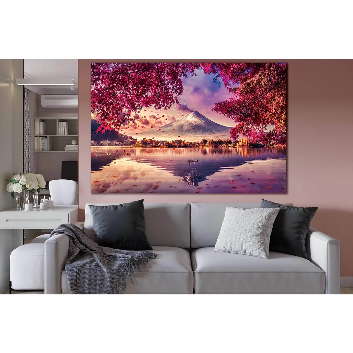 Mount Fuji Autumn №Sl1486 Ready To Hang Canvas Print 1