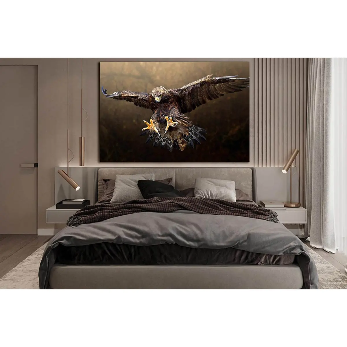 Beautiful Flying Eagle №Sl1503 Ready To Hang Canvas Print 2