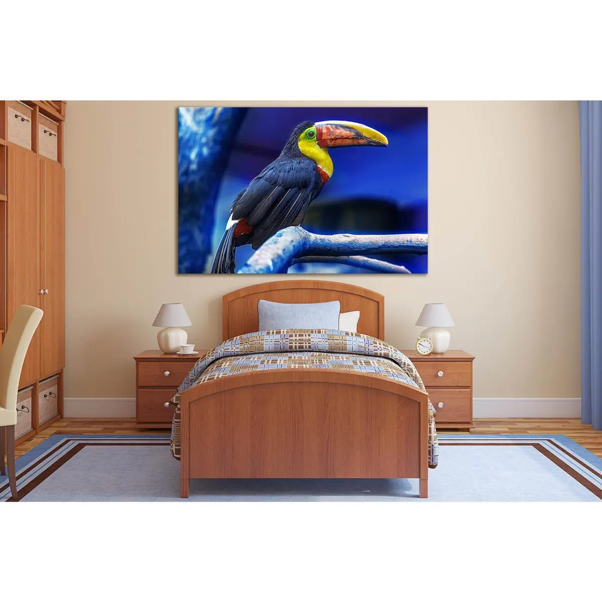 Exotic Birds Toucan №Sl1525 Ready To Hang Canvas Print 2