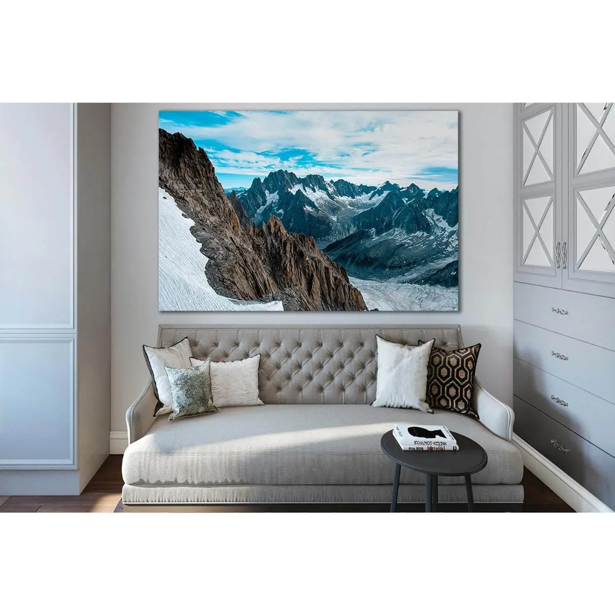 Beautiful Sky In The Mountains №Sl1582 Ready To Hang Canvas Print 1