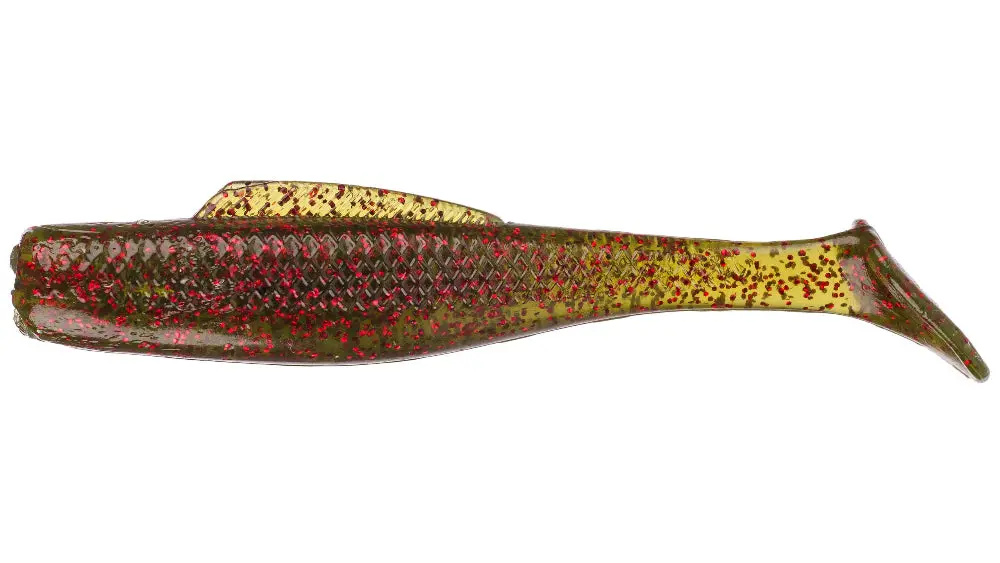 Strike King 4" Redfish Magic Glass Minnow Soft Lures - 5 Pc. 1
