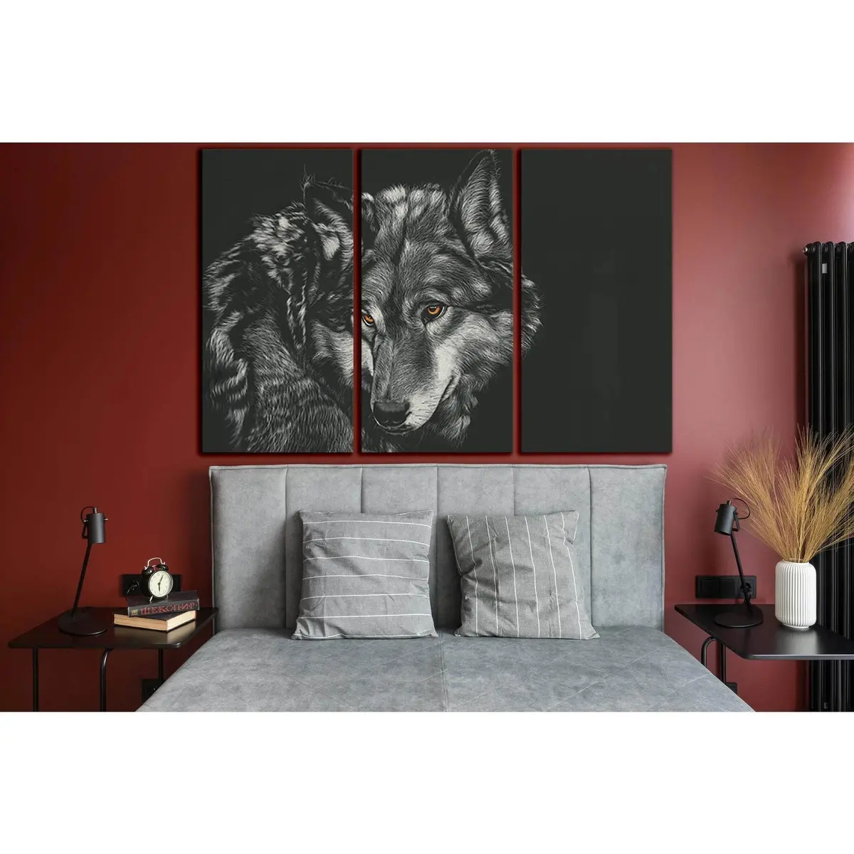 Wolf Painting №Sl1557 Ready To Hang Canvas Print 5