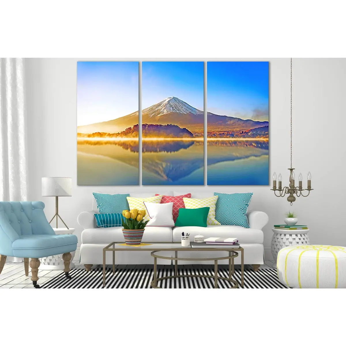 Autumn Morning Mount Fuji №Sl1493 Ready To Hang Canvas Print 5