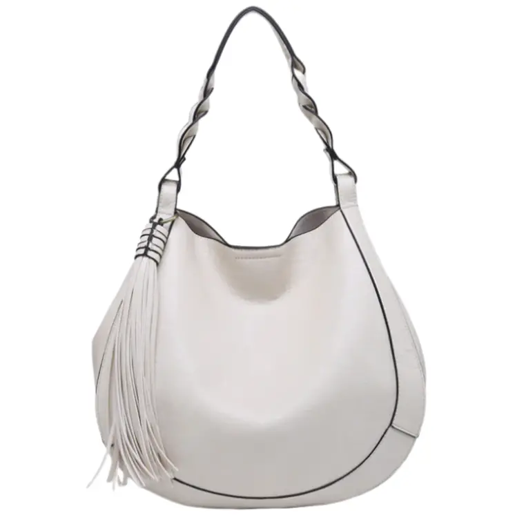 Jen & Co. Eloise Tassel Vegan Leather Hobo Bag 5