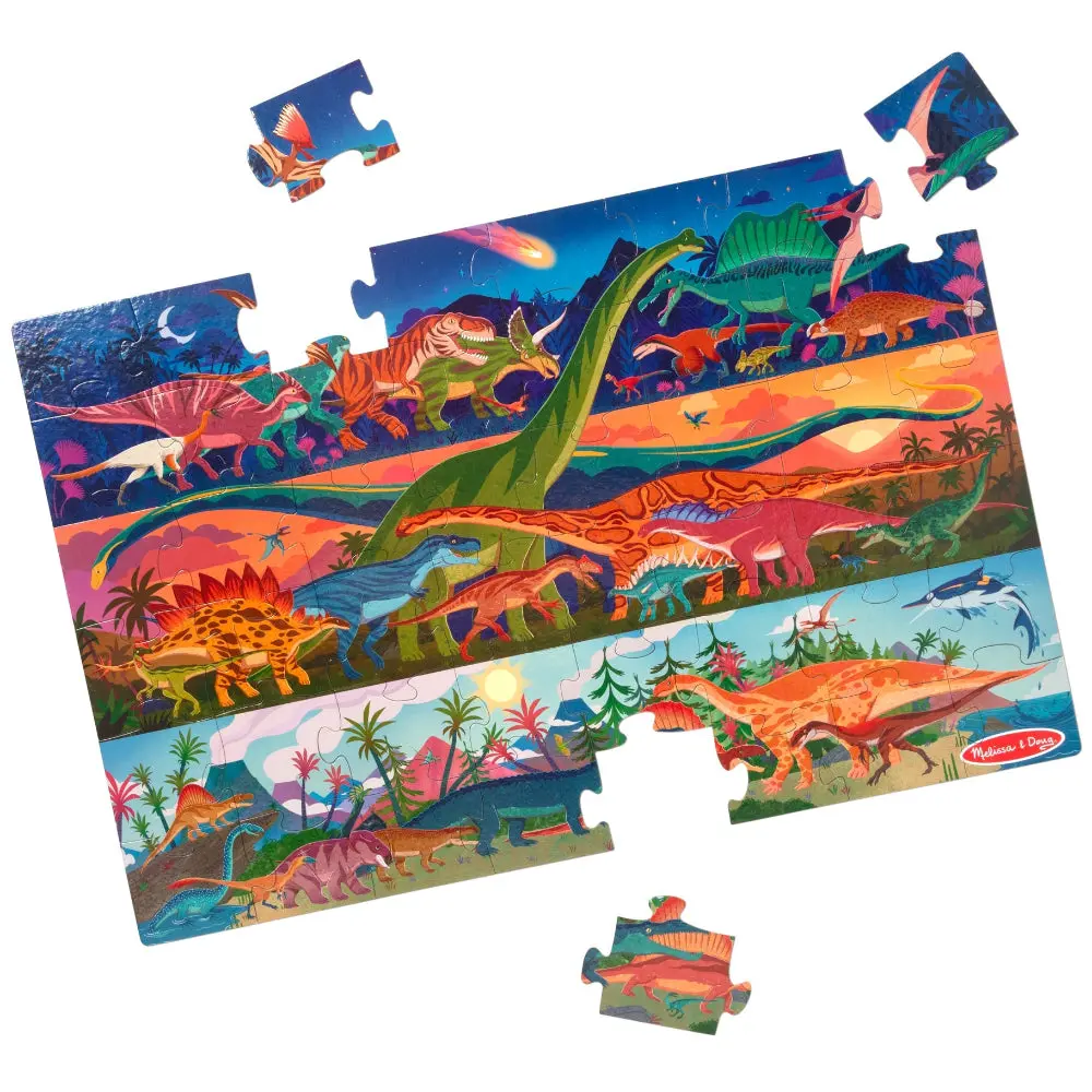 Melissa & Doug Dinosaur Floor Puzzle - 48 Pc. 1
