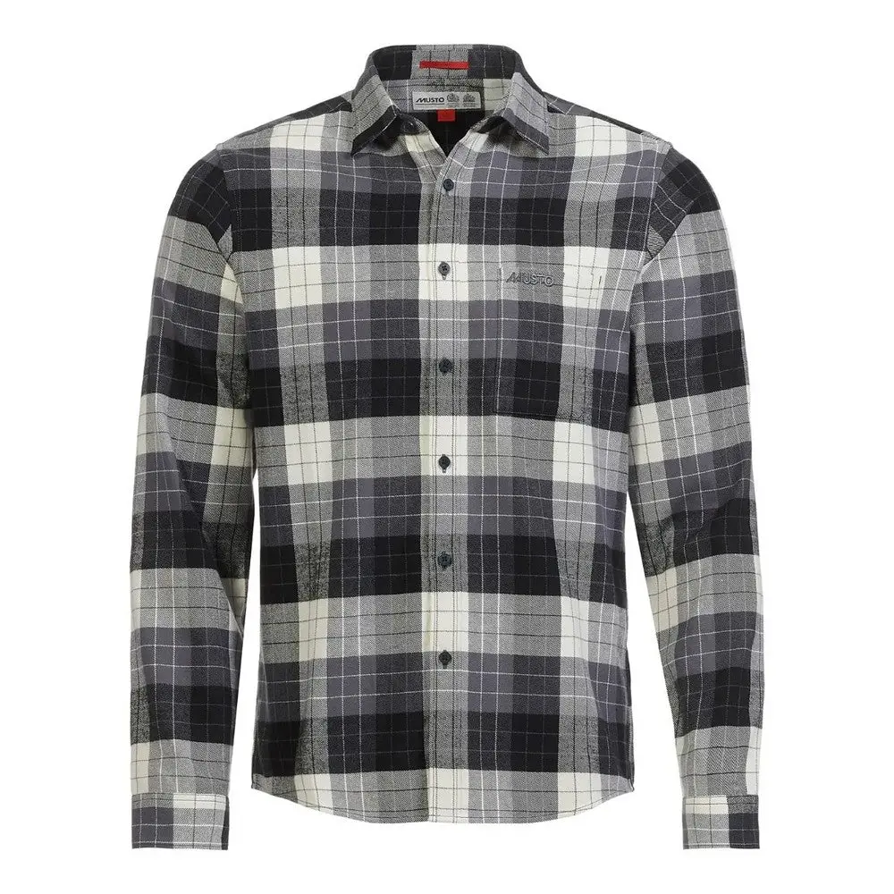 Musto Mairna Plaid, Long Sleeve Shirt, Turbulence 1