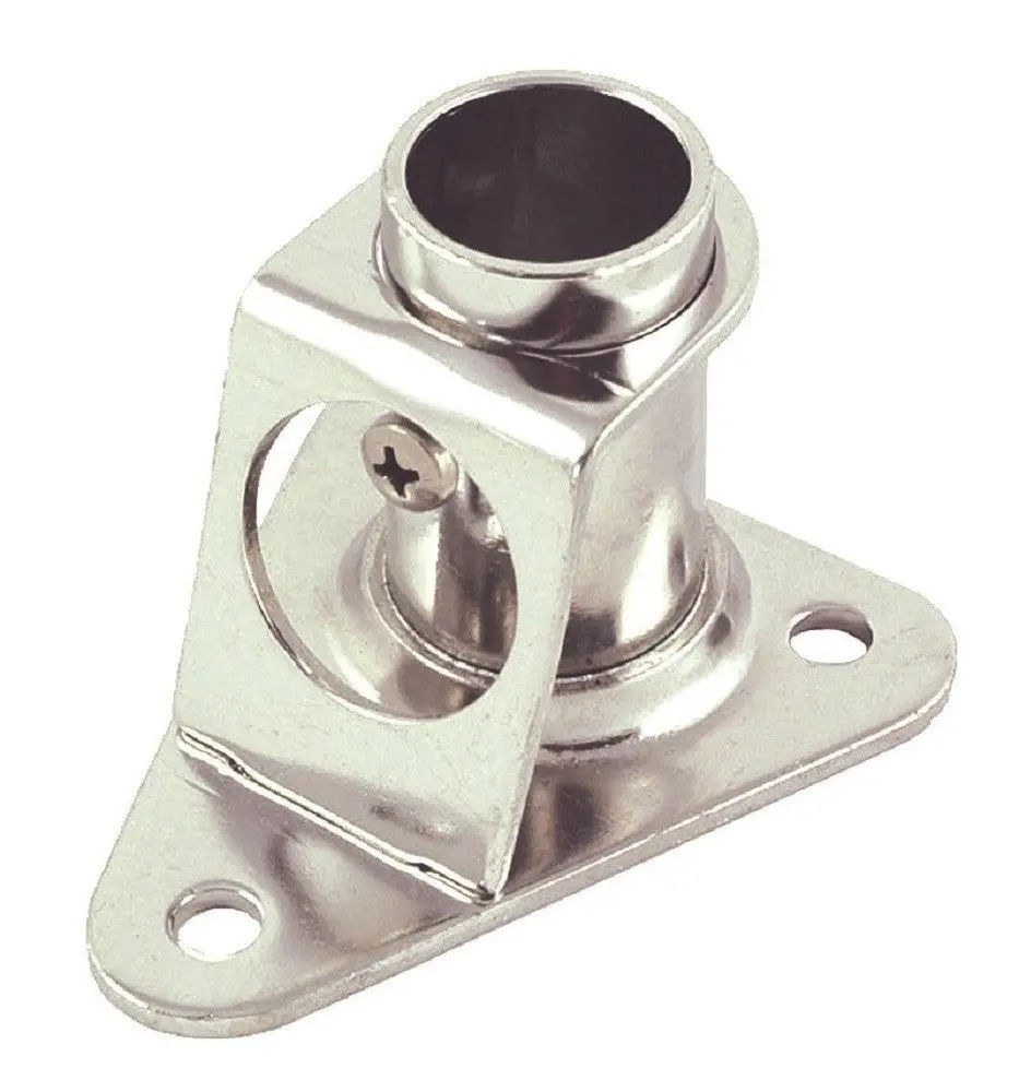 90° Triangular Stanchion Base 1