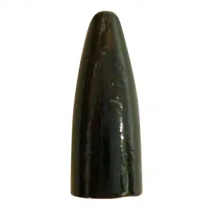 Bullet Weight Worm Black 1/16 Oz 5Pk 1
