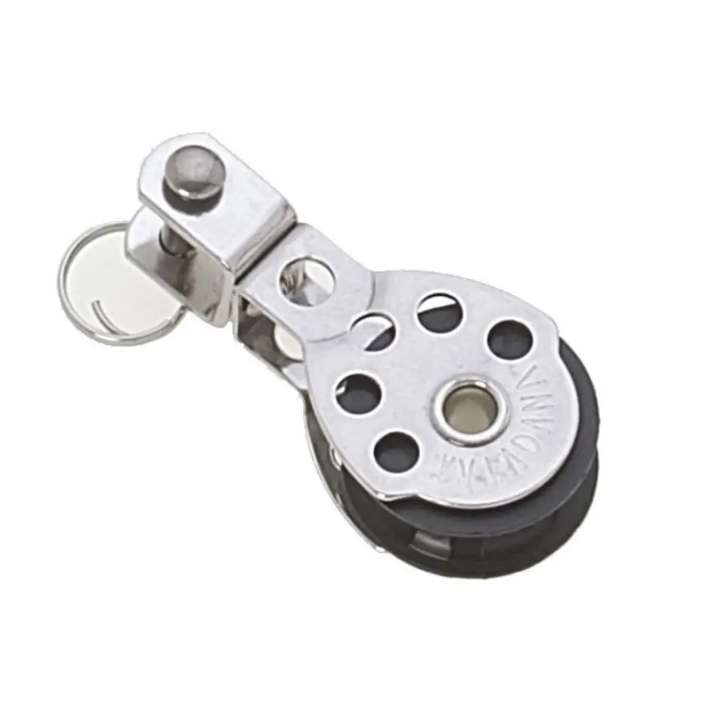 Viadana Single Block W/Fork Swivel 5/16" Lin 1