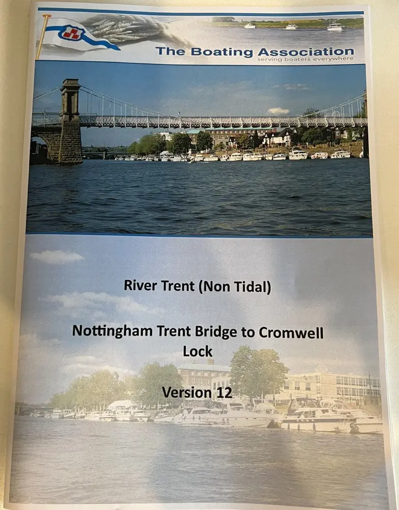 The Boating Association Trent Chart No.1 Non Tidal 1