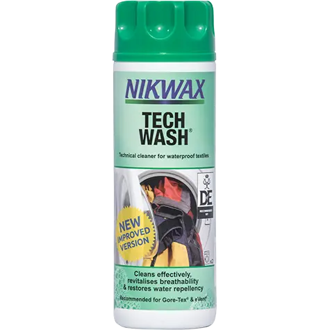 Nikwax Tech Wash 300Ml And 1 Litre 1