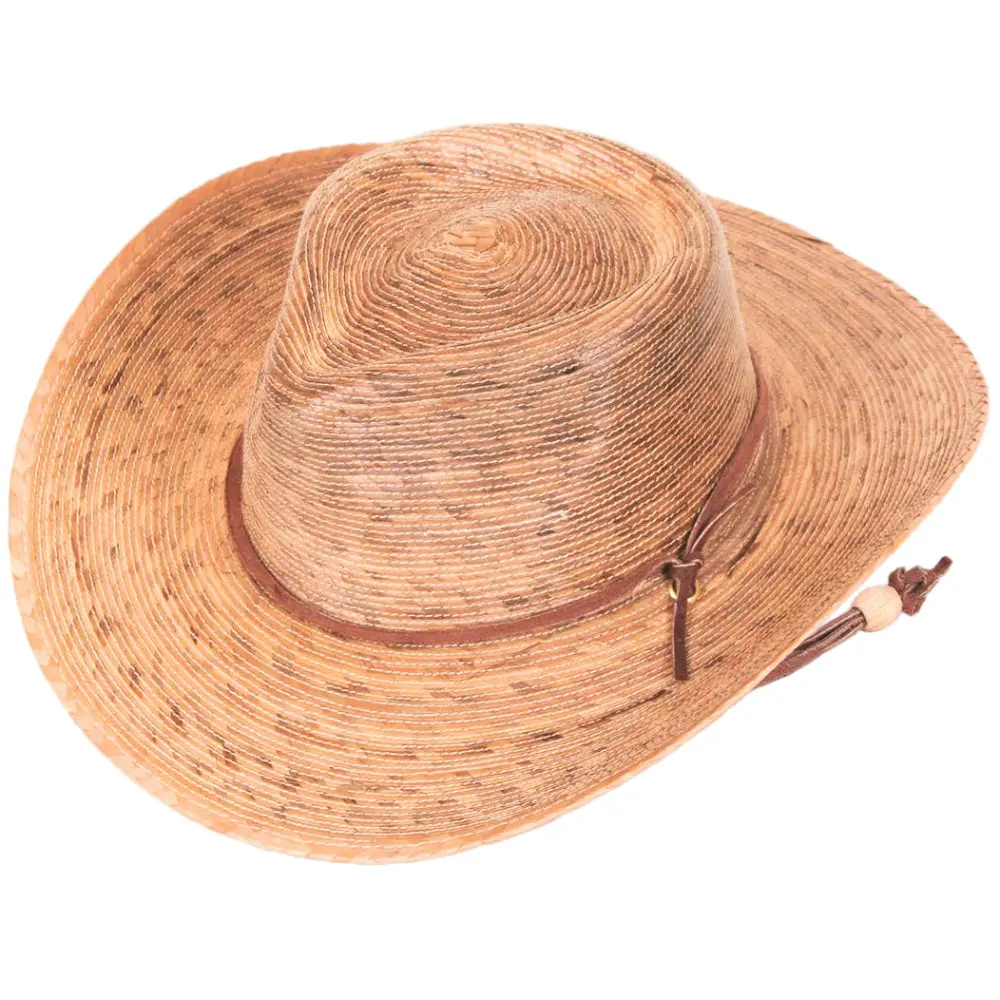 Tula Sierra Natural Palm Straw Cowboy Hat 1
