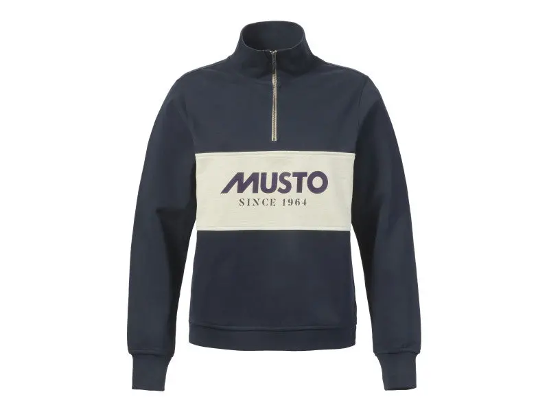 Musto Women's Classic 1/2 Zip Sweat 1