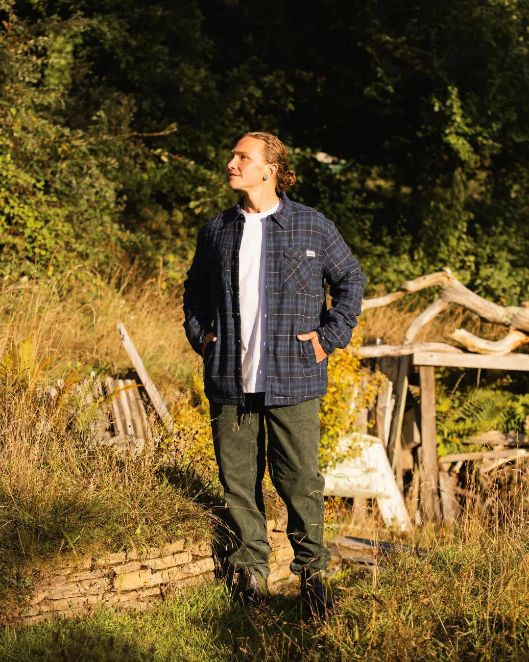 Bleubird Sequoia Quilted Sherpa Shirt 1