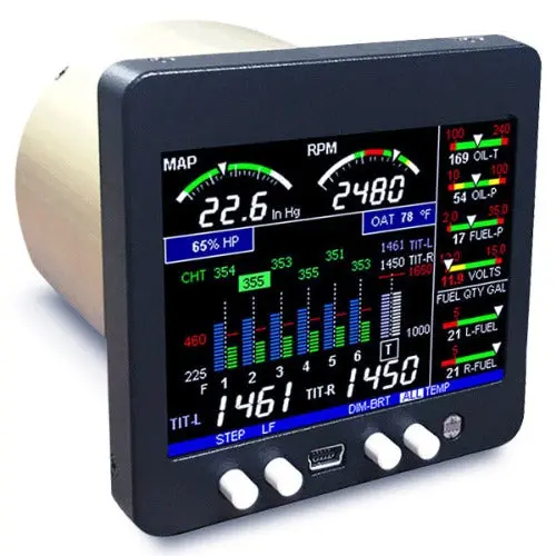 Edm-350 Engine Monitor For Experimental Aircraft 1