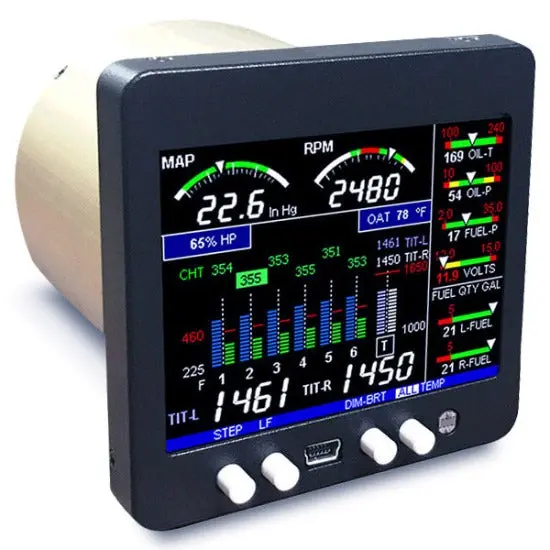 Edm-350 Engine Monitor Experimental Aircraft 1