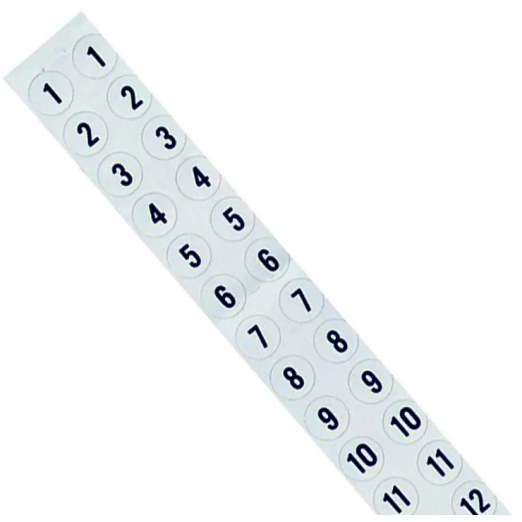 Forspar Nash 203 Track Numbers 1