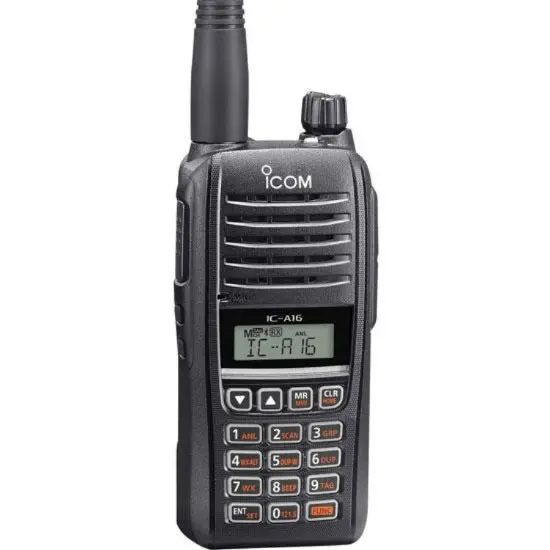 Ic-A16 Series Com Only Airband Handheld Transceiver 1