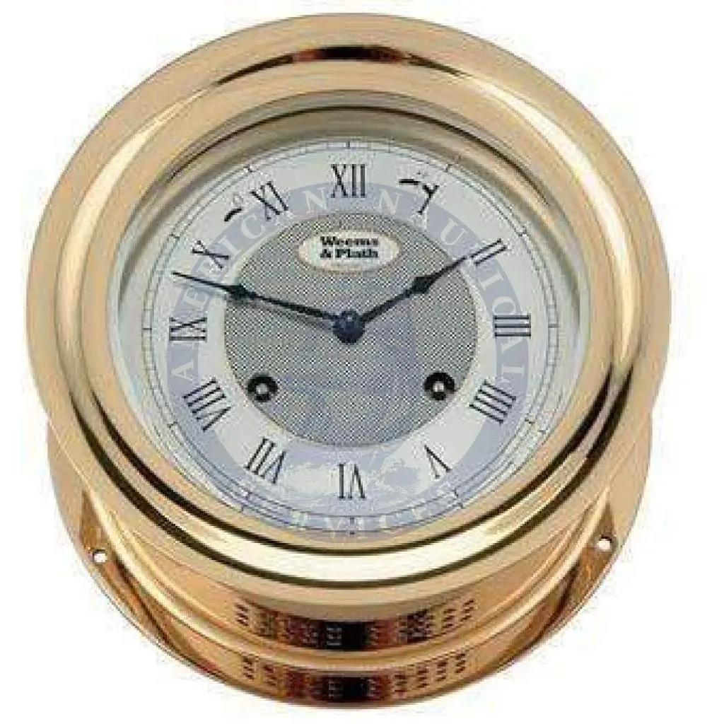 Weems And Plath Anniversary 8-Day Ship Bell Clock 1