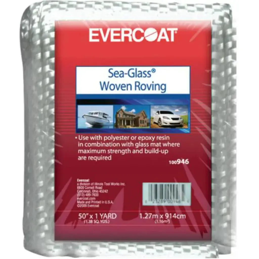 Evercoat Fiberglass Woven Roving-24Oz 50" X 36" 1