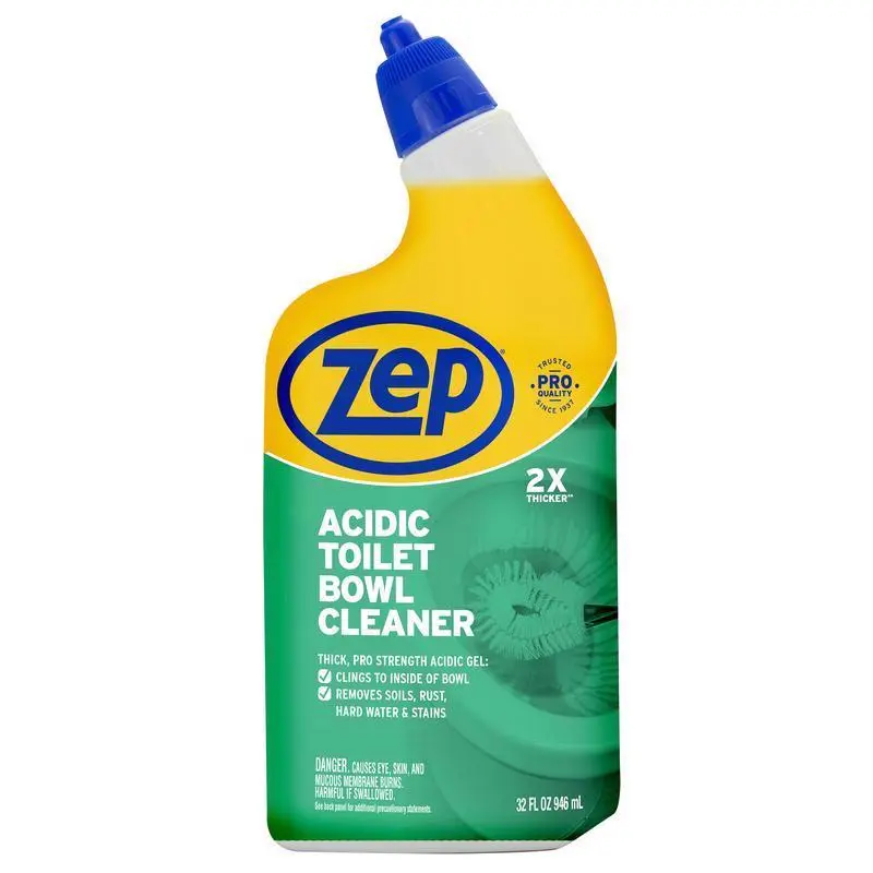 Zep Acidic Liquid Toilet Bowl Cleaner (Wintergreen) - 32 Oz. 1