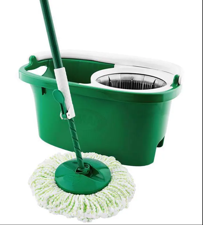 Libman Tornado Microfiber Spin Mop W/ Bucket (& Refills) 1