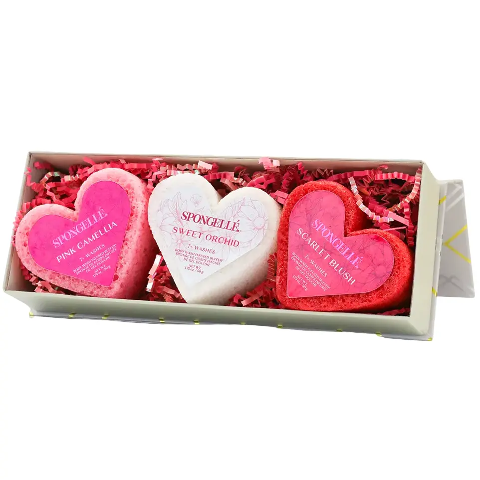 Spongelle Travel Buffer Trio Valentine's Gift Set - 3 Pc. 1