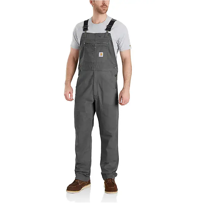 Carhartt Men's Rugged Flex Relaxed Fit Canvas Bib Overall 1
