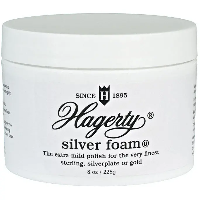 Hagerty Unscented Extra Mild Silver Foam Polish - 8 Oz. 1