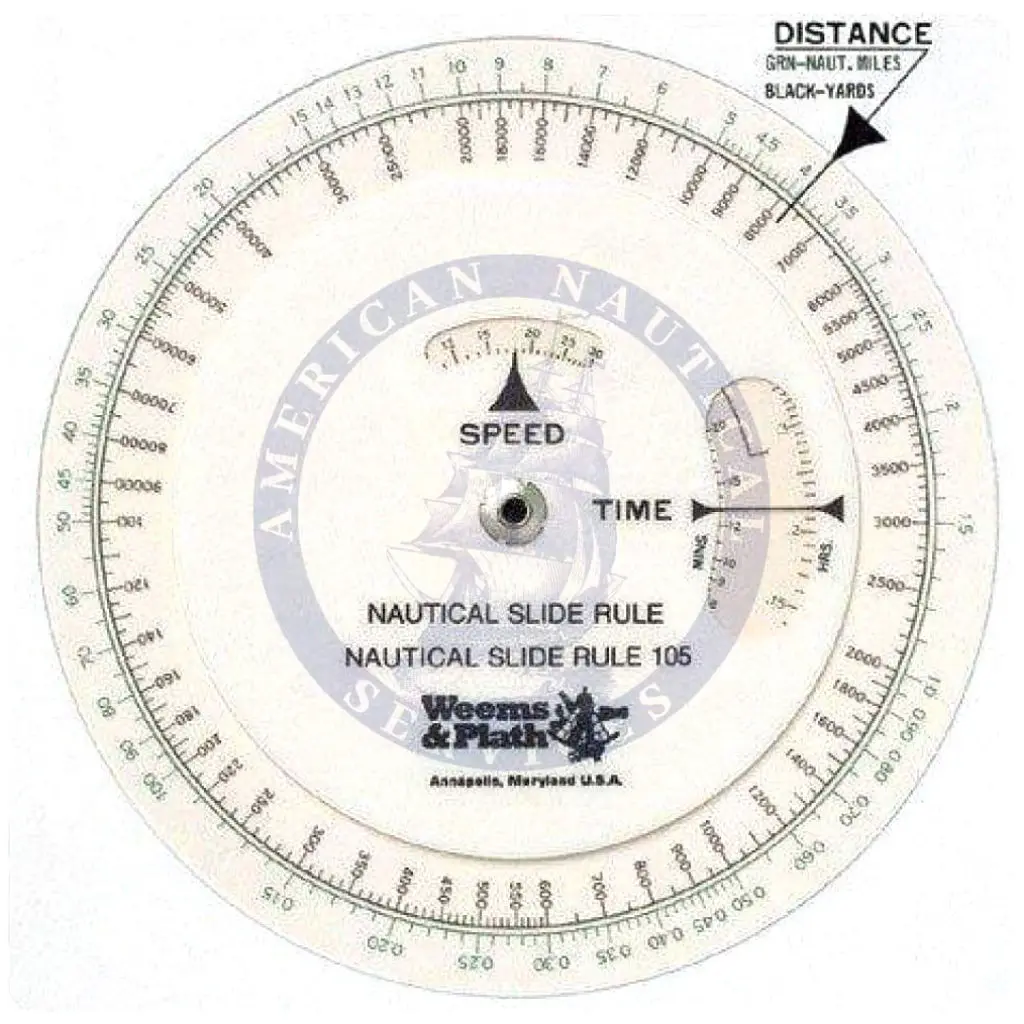 Weems And Plath Nautical Slide Rule 1