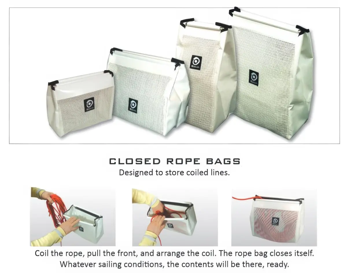 Outils-Oceans Rope Bag - Xlarge White 1