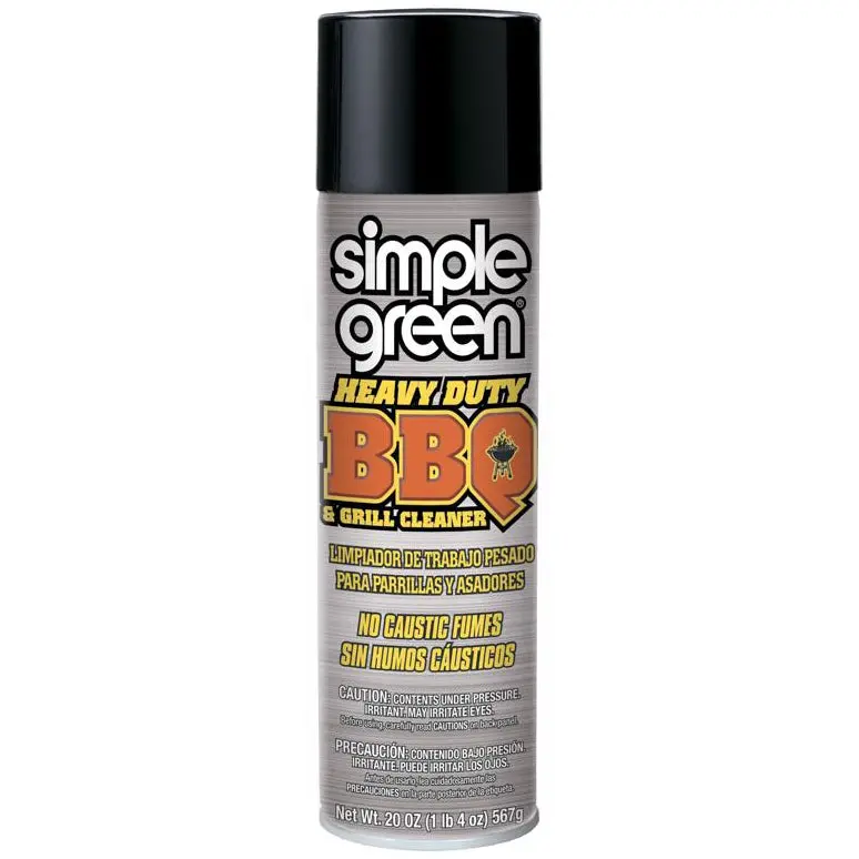 Simple Green Unscented Heavy Duty Bbq Grill Cleaner Foam - 20 Oz. 1