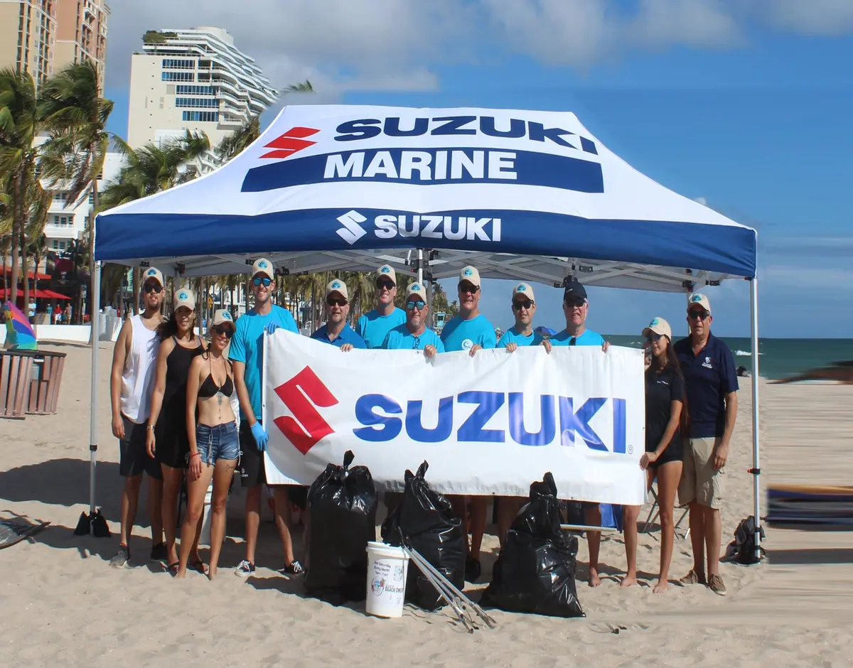 Suzuki Marine 10X15 Pop-Up Canopy Tent 1