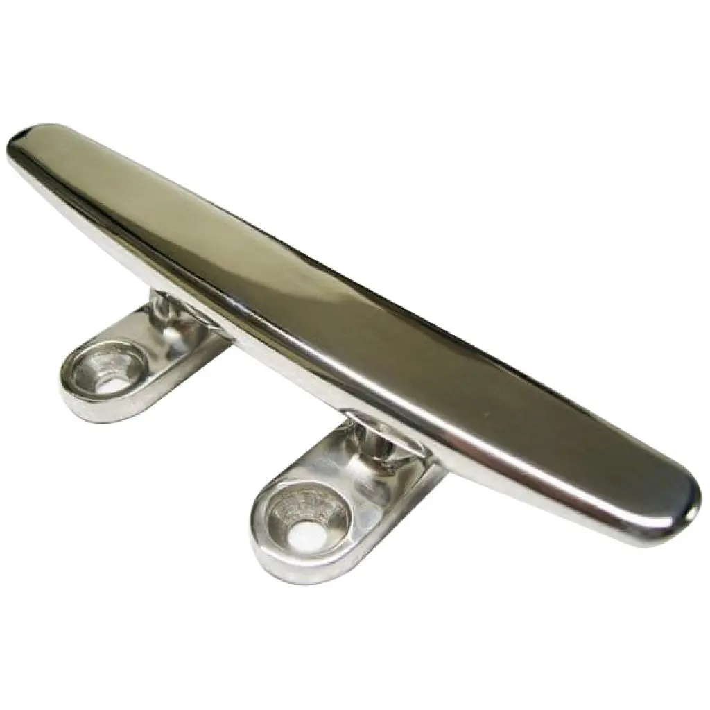 Stainless 4 Hole Open Base Cleat - 10" 1
