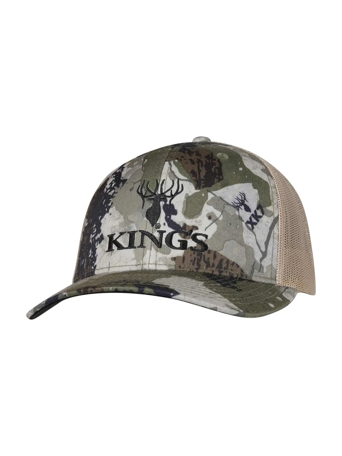 King Camo Richardson Camo Logo Snapback Cap 1