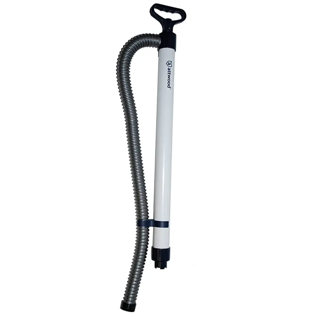 Attwood Hand Operated Bilge Pump Wi/ 24" Hose 1