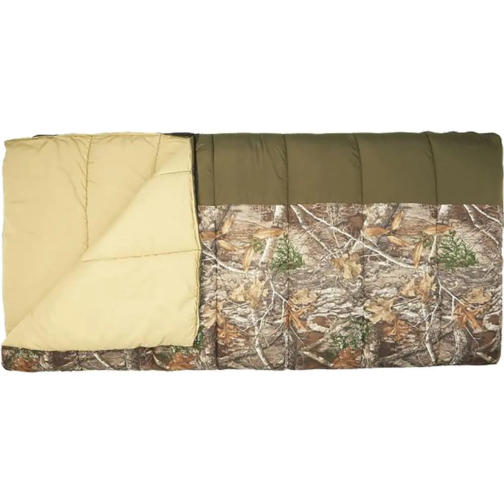 Slumberjack Middle Fork 20/30 Sleeping Bag Realtree Edge 1