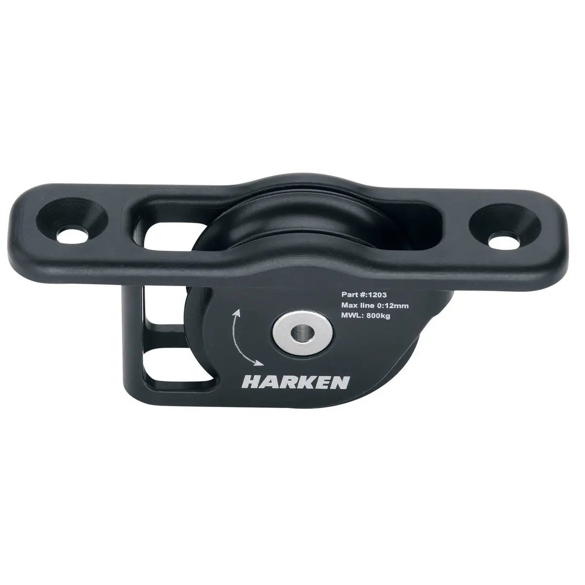 Harken Protexit 50Mm Thrudeck Block<P>Item #1203.< 1
