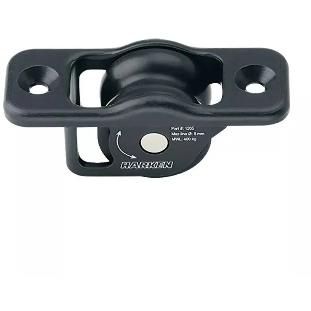 Harken 40Mm Proexit Single/Wide Thru Deck Block 1