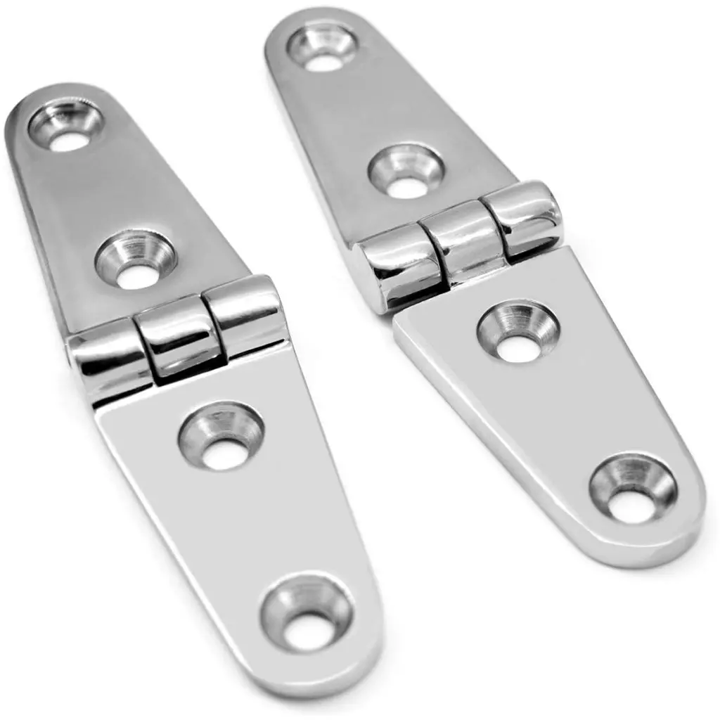 4" Stainless Steel Strap Hinge/Pr 1