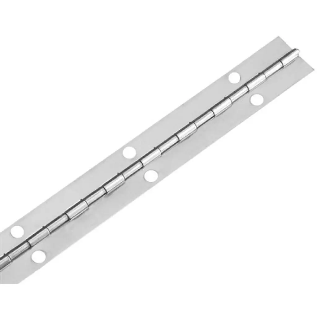 Stainless Steel Piano Hinge - 1-1/4" X 6 Feet 1