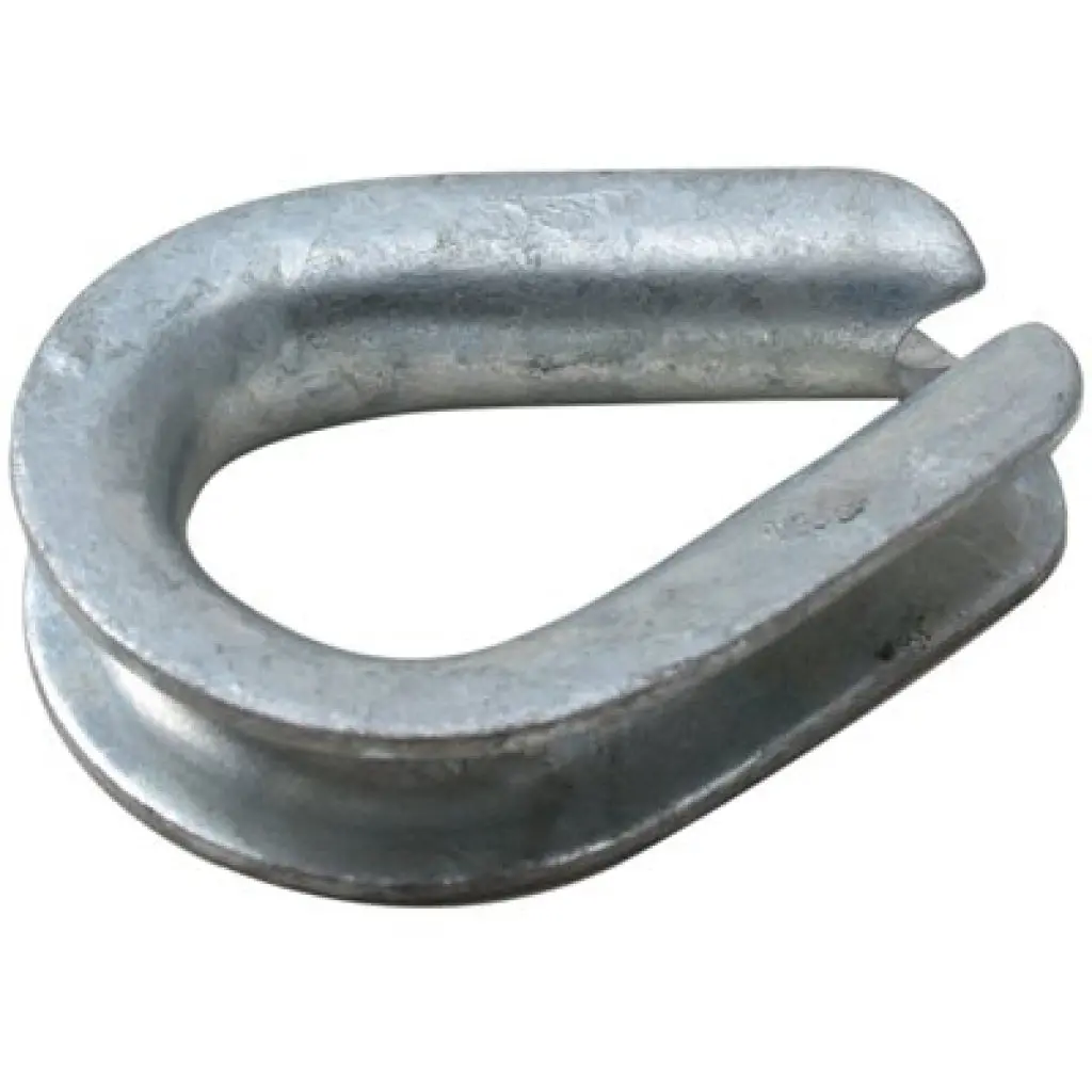 3/4" Heavy Duty Galvanized Thimble-Fits 1" Rope 1