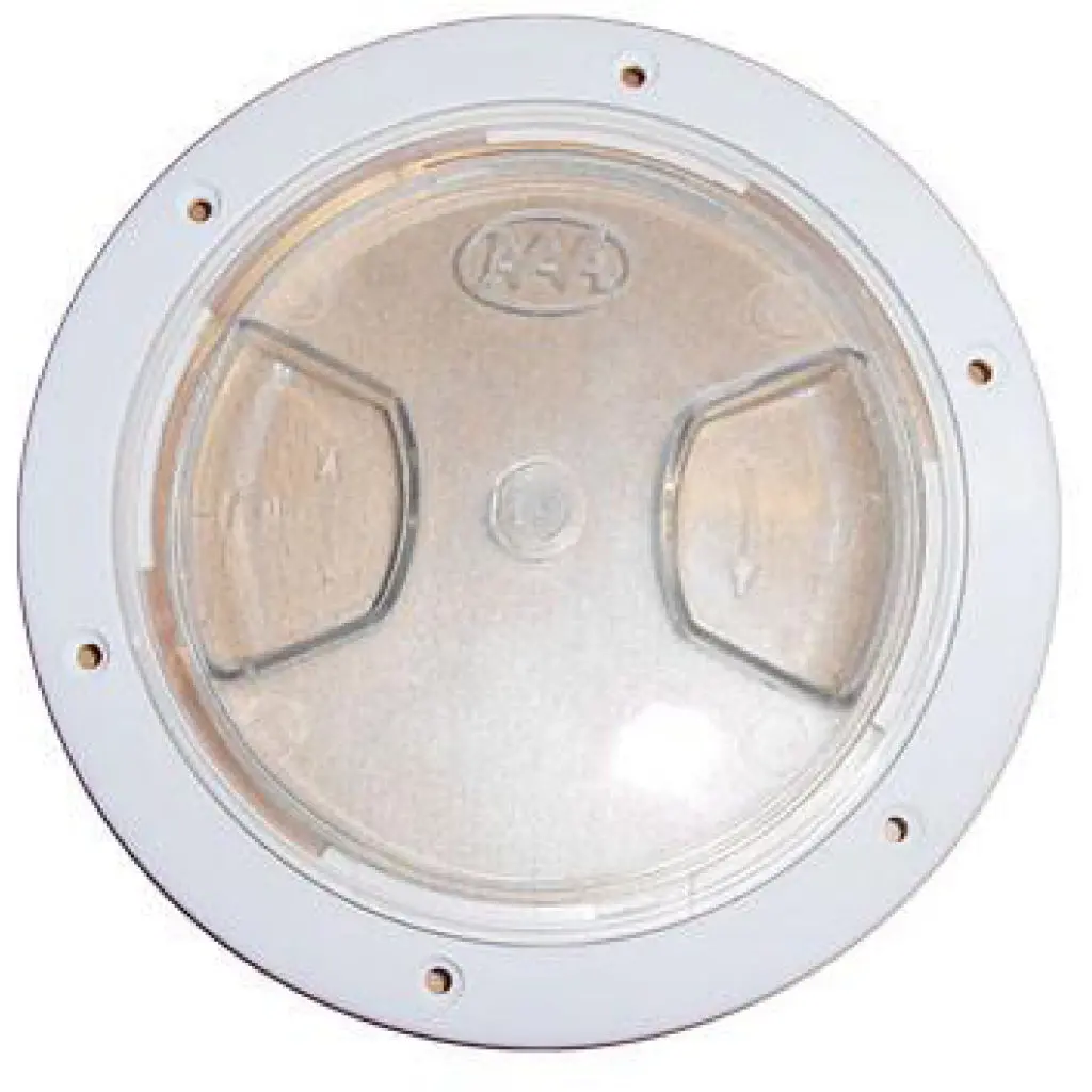 Clear 4" Deck Plate 1