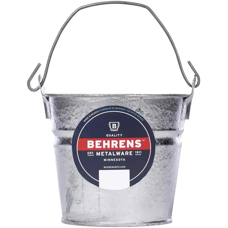 Behrens Galvanized Steel Pail - 2 Qt. 1