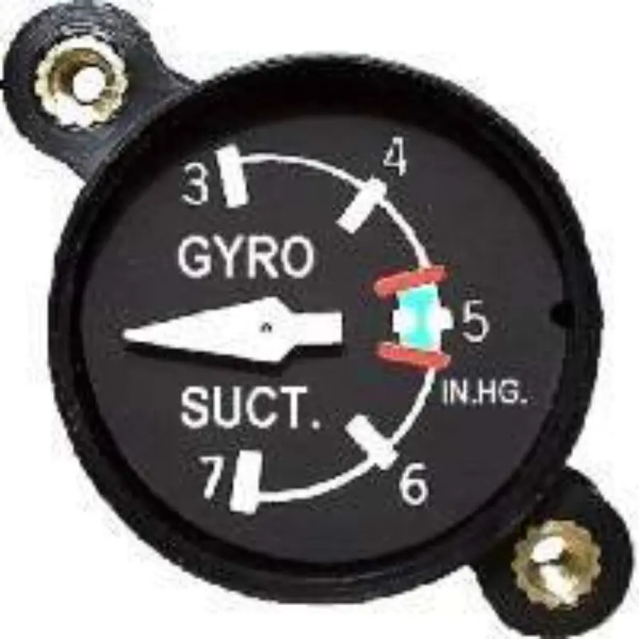 U.M.A. Instruments Gyro Suction Gauge 3-310-50 1